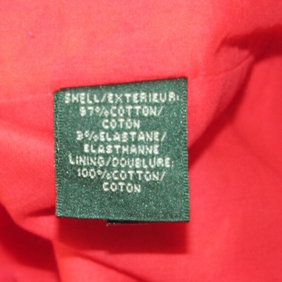 Lauren Ralph Lauren Red Orange Golden Yellow Tropical Sleeveless Sheath Dress 12 - Picture 4 of 5